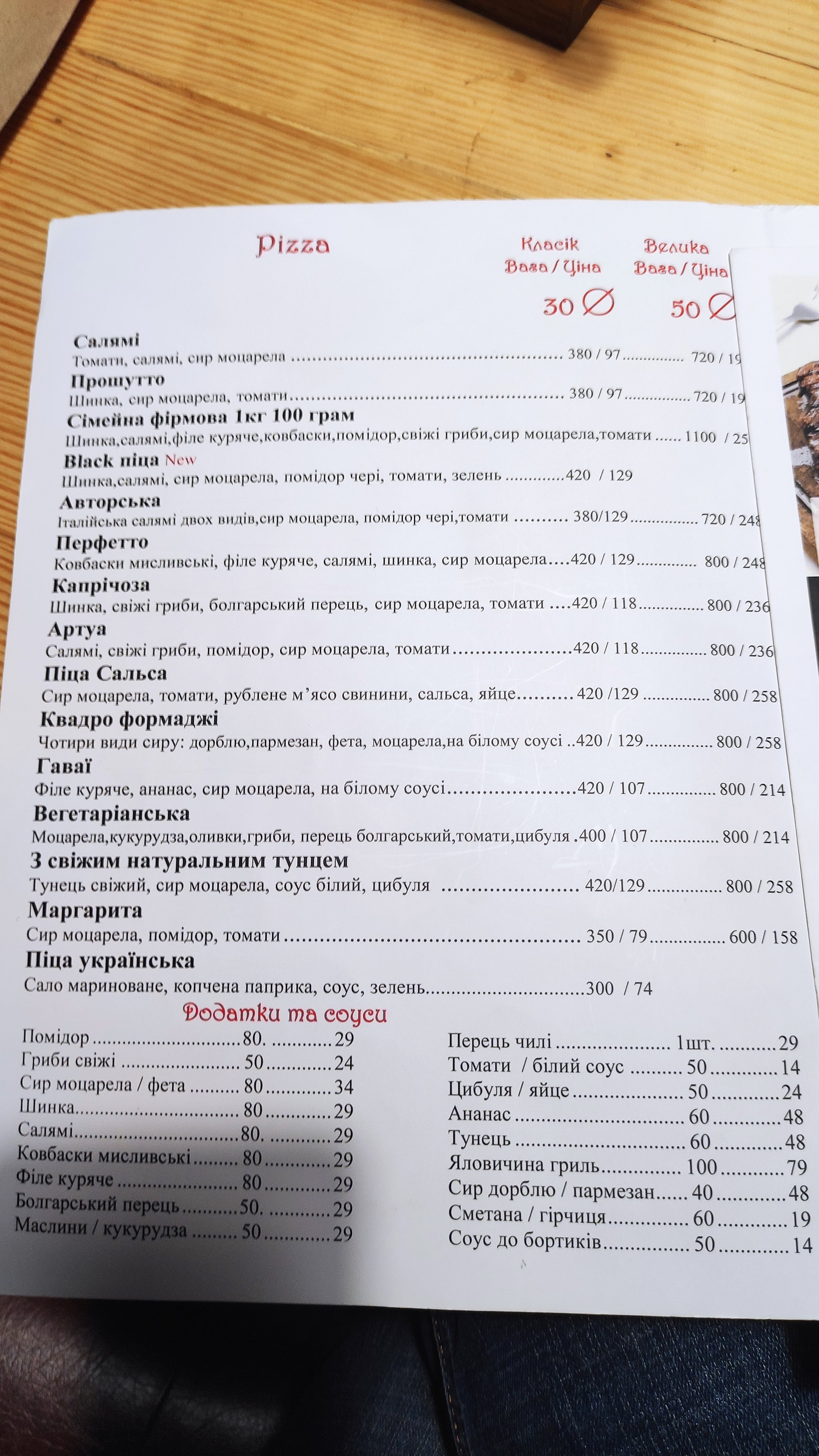 Steyk-Khaus Bif Pitsa Ternopilʹ. Onovlenyy Zaklad, Nove Menyu, Velyka Dytyacha Ihrova Kimnata.pitsa, Sushi, Shashlyk, Steyky. Dostavka. menu 6