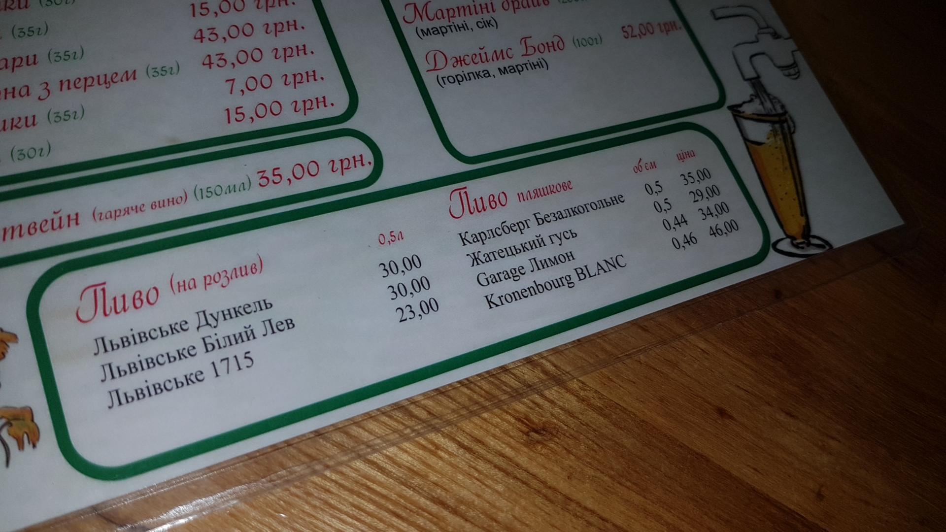 Peperoni menu 9