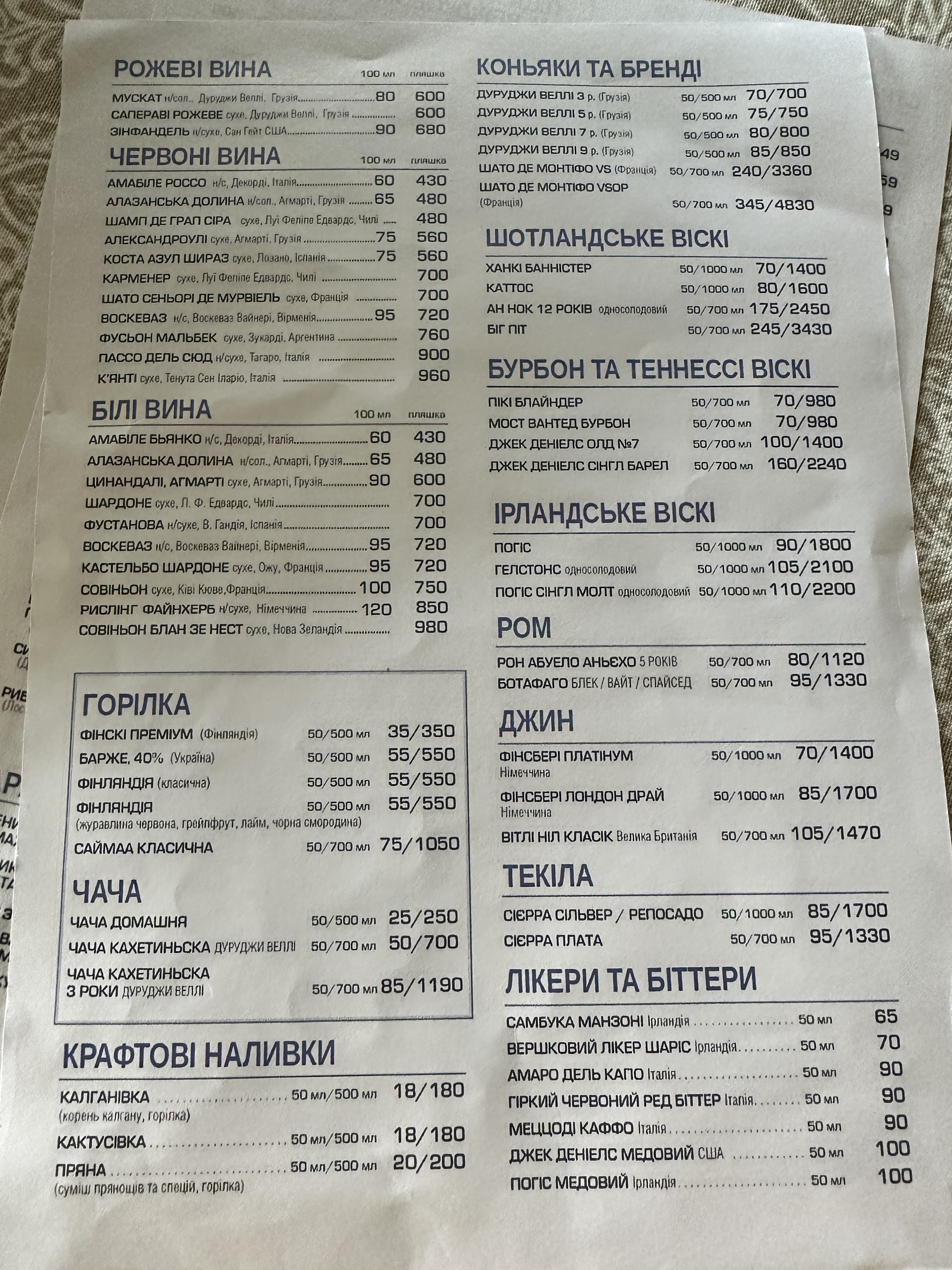 Provans Park, Restoranno-Hotelʹnyy Kompleks menu 5