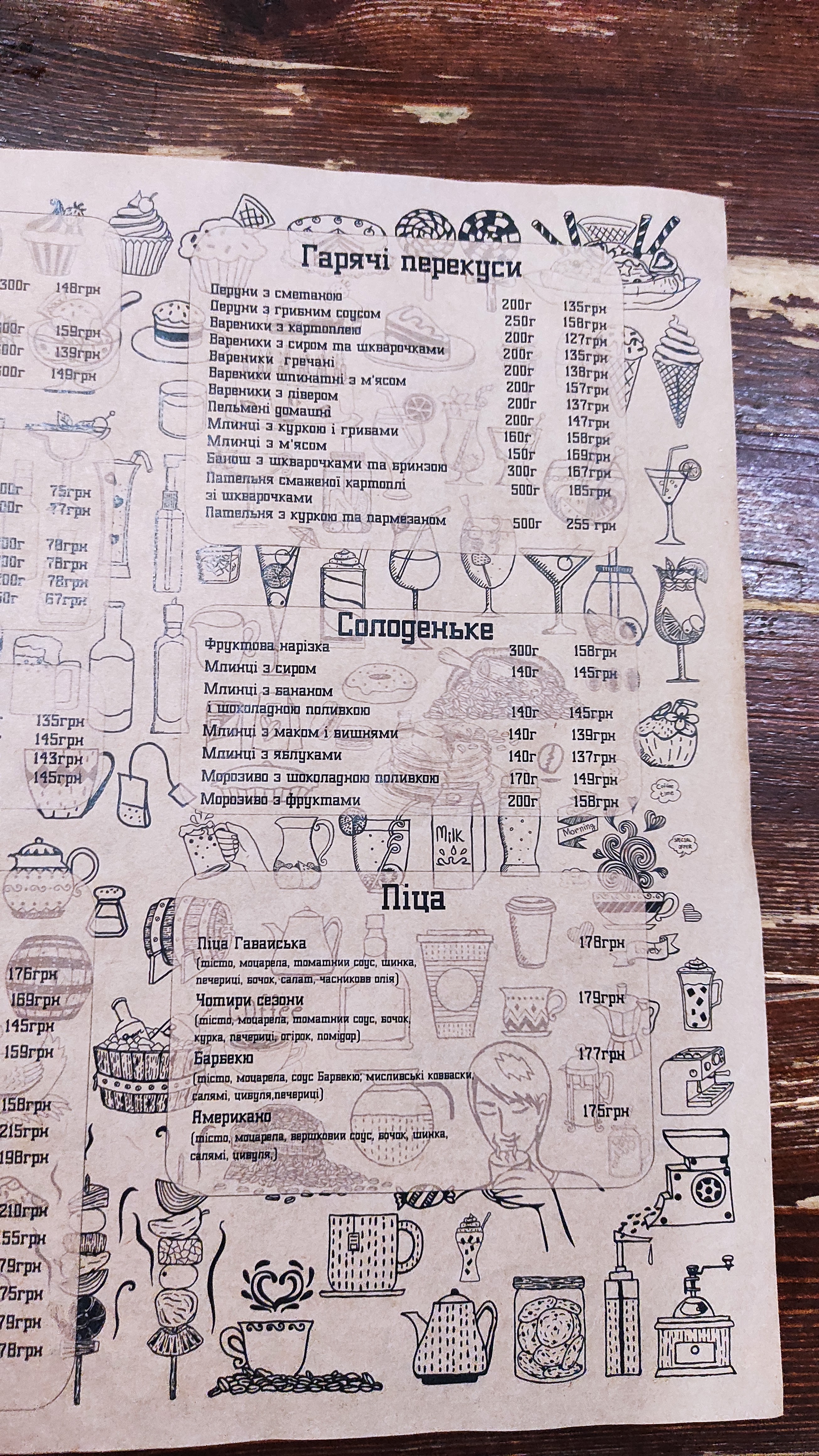Kurinʹ menu 1