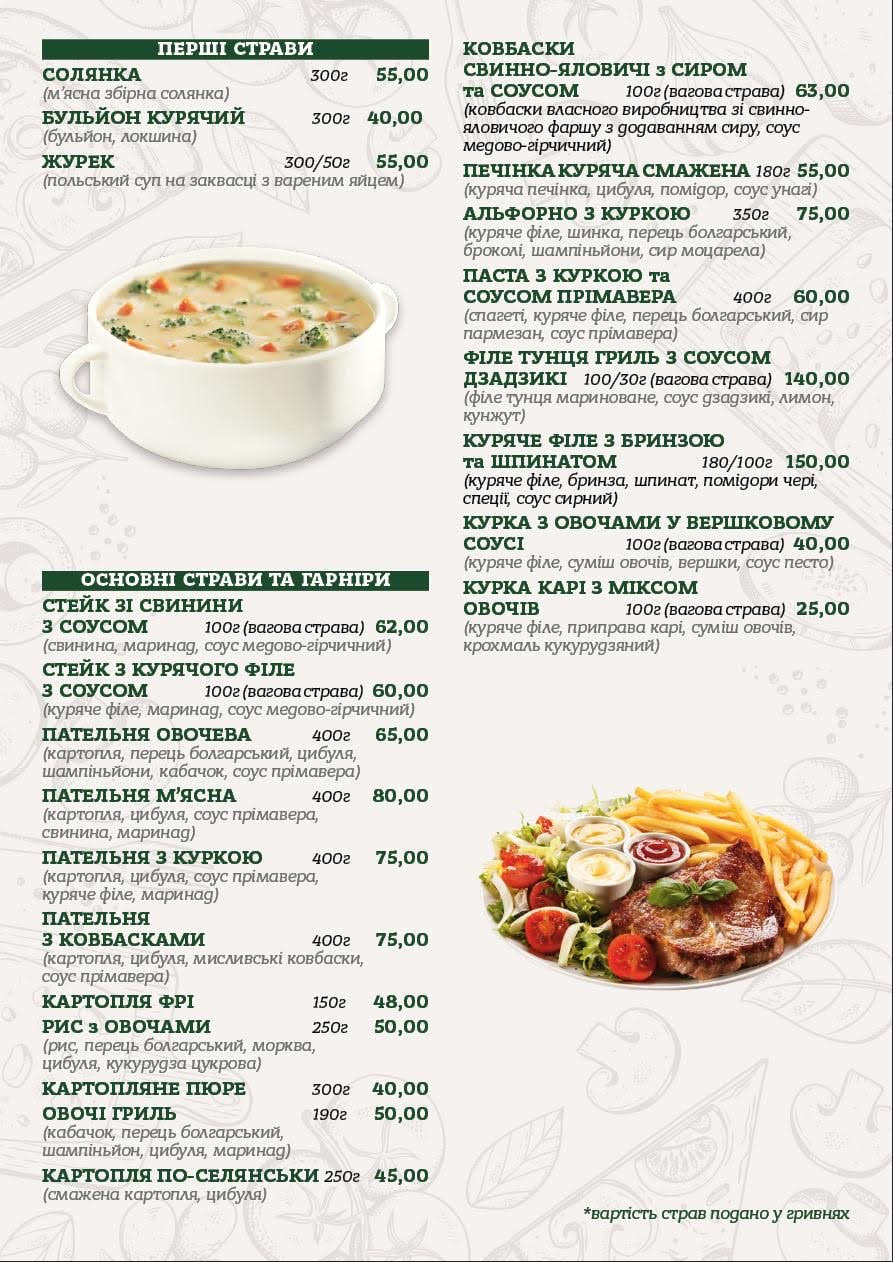 Pitstsa Mario menu 2
