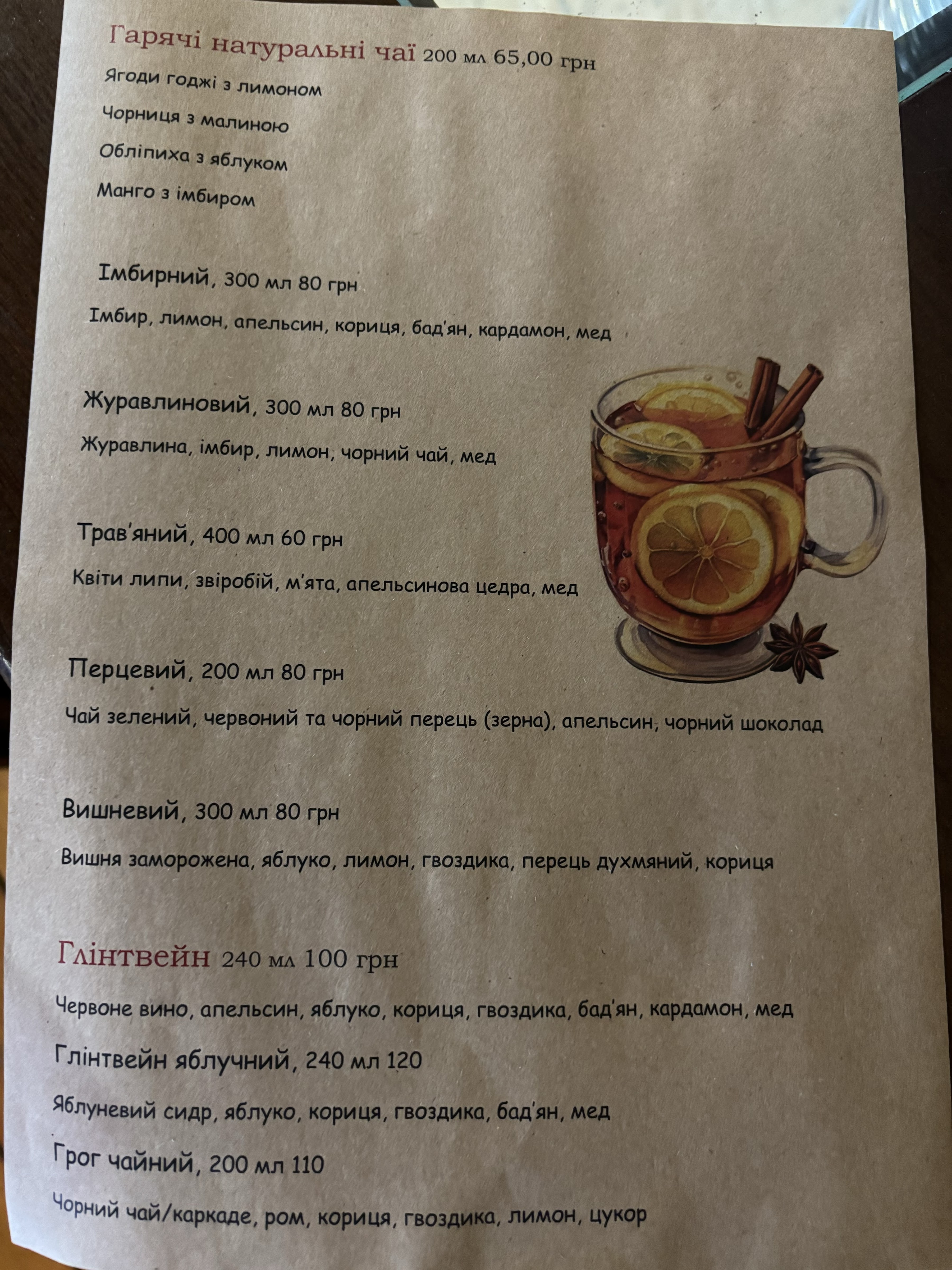 Pab Khmelyar menu 1