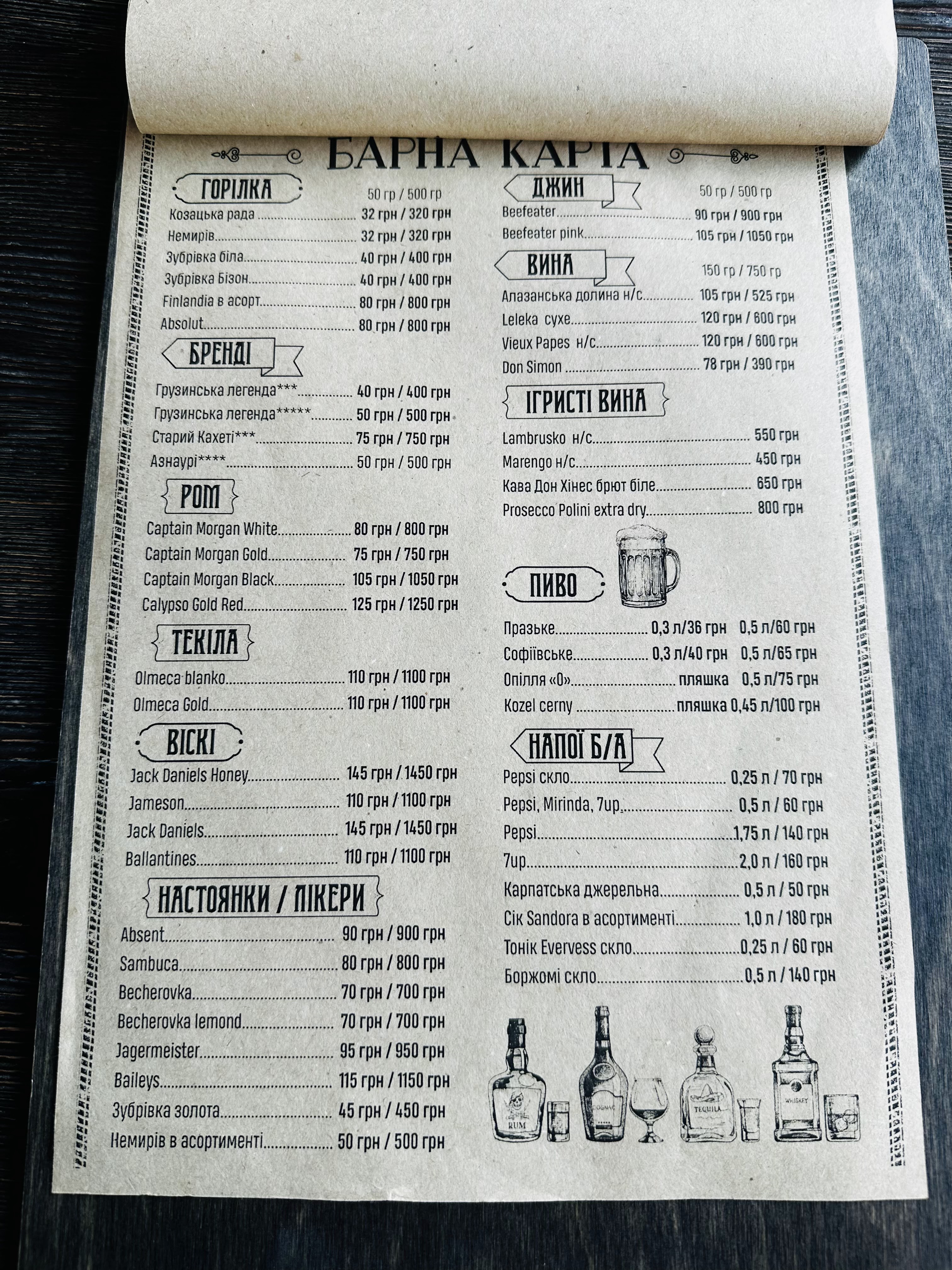 Kafe "Harazh" menu 6
