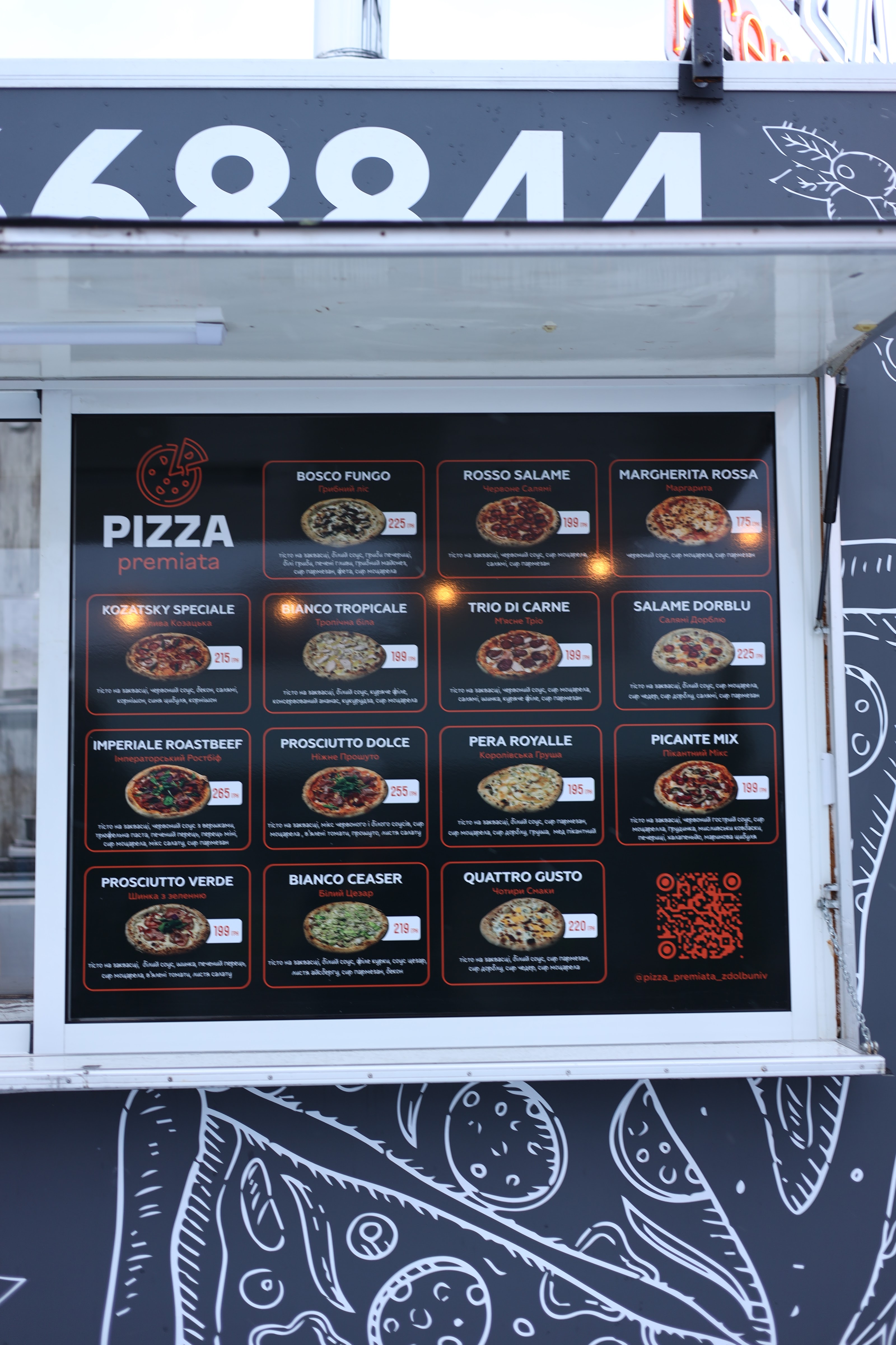 Pizza Premiata menu 1