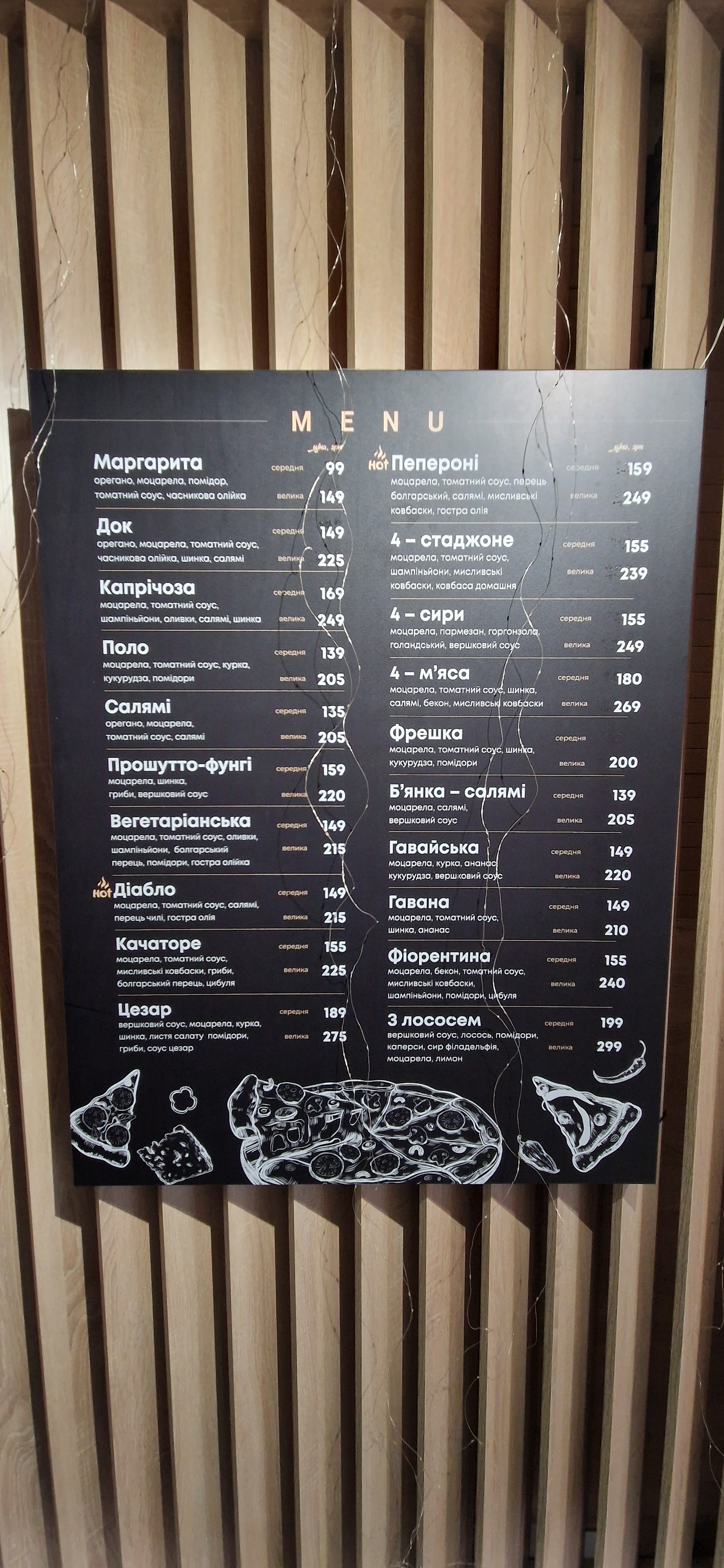 Pitsa Z Soboyu menu 2