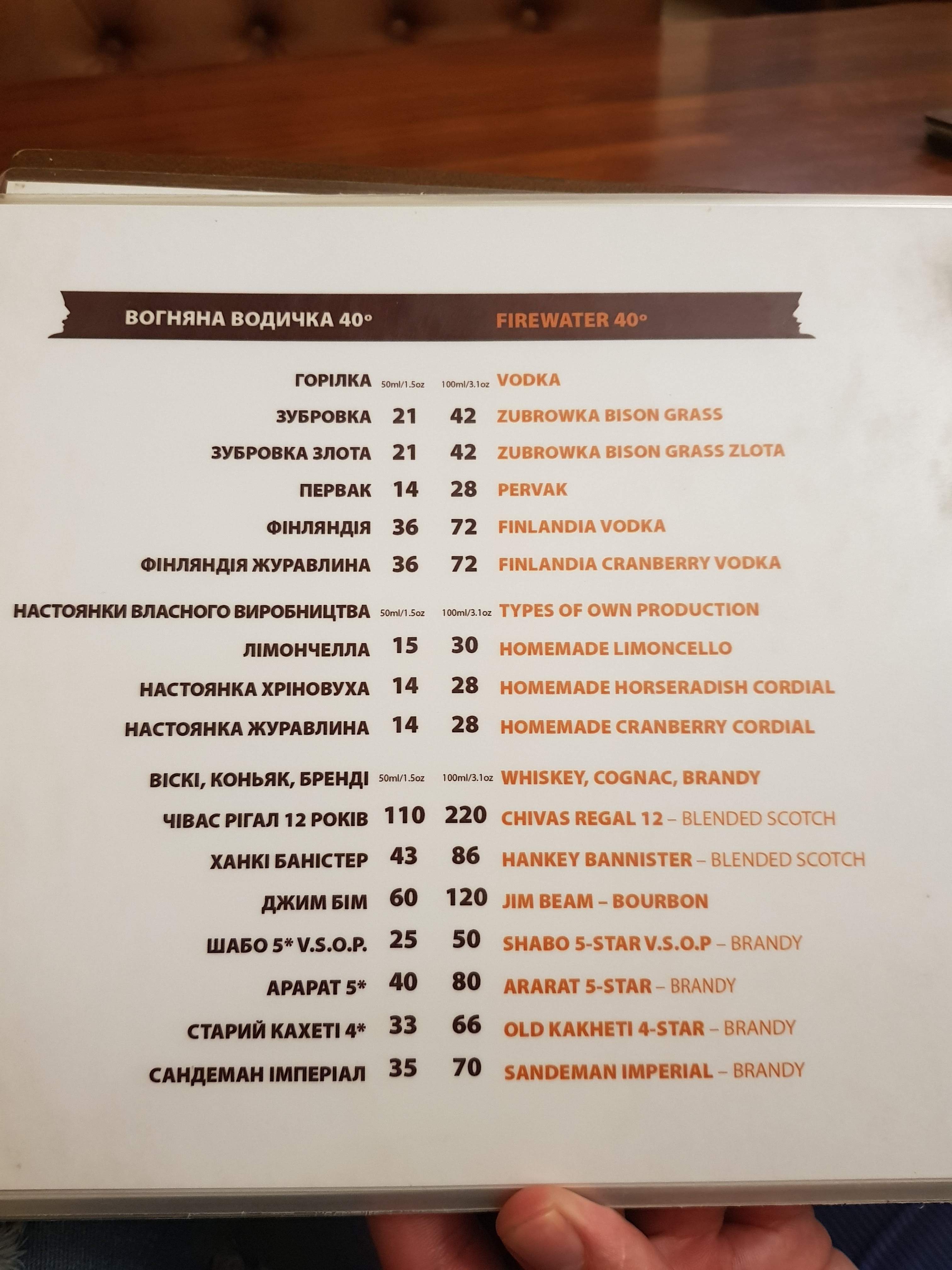 Tereveni menu 11