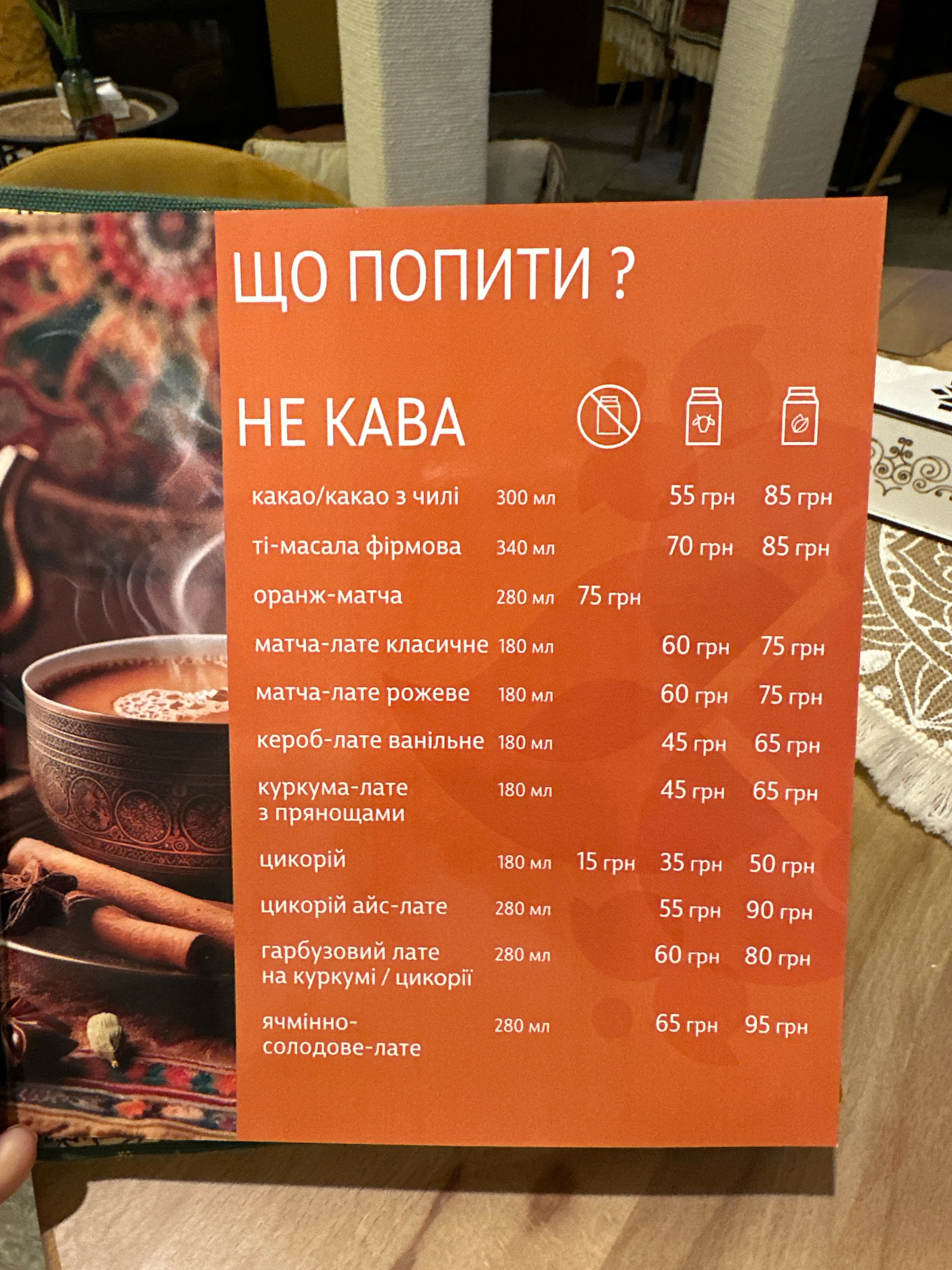 Вегетаріанське кафе "Твоя Мантра" menu 9