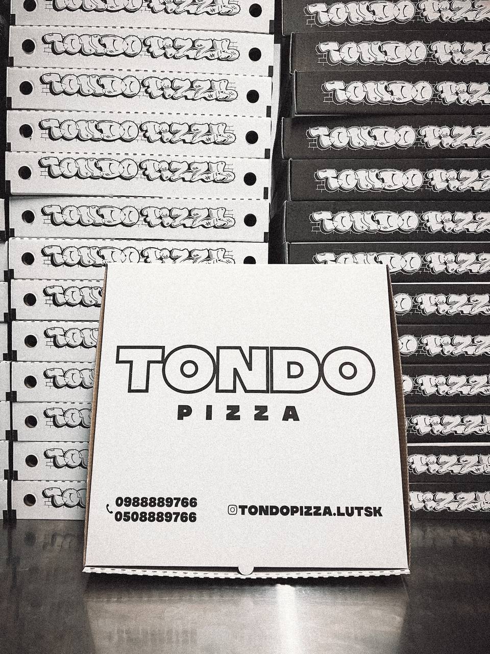 Tondo pizza menu 1