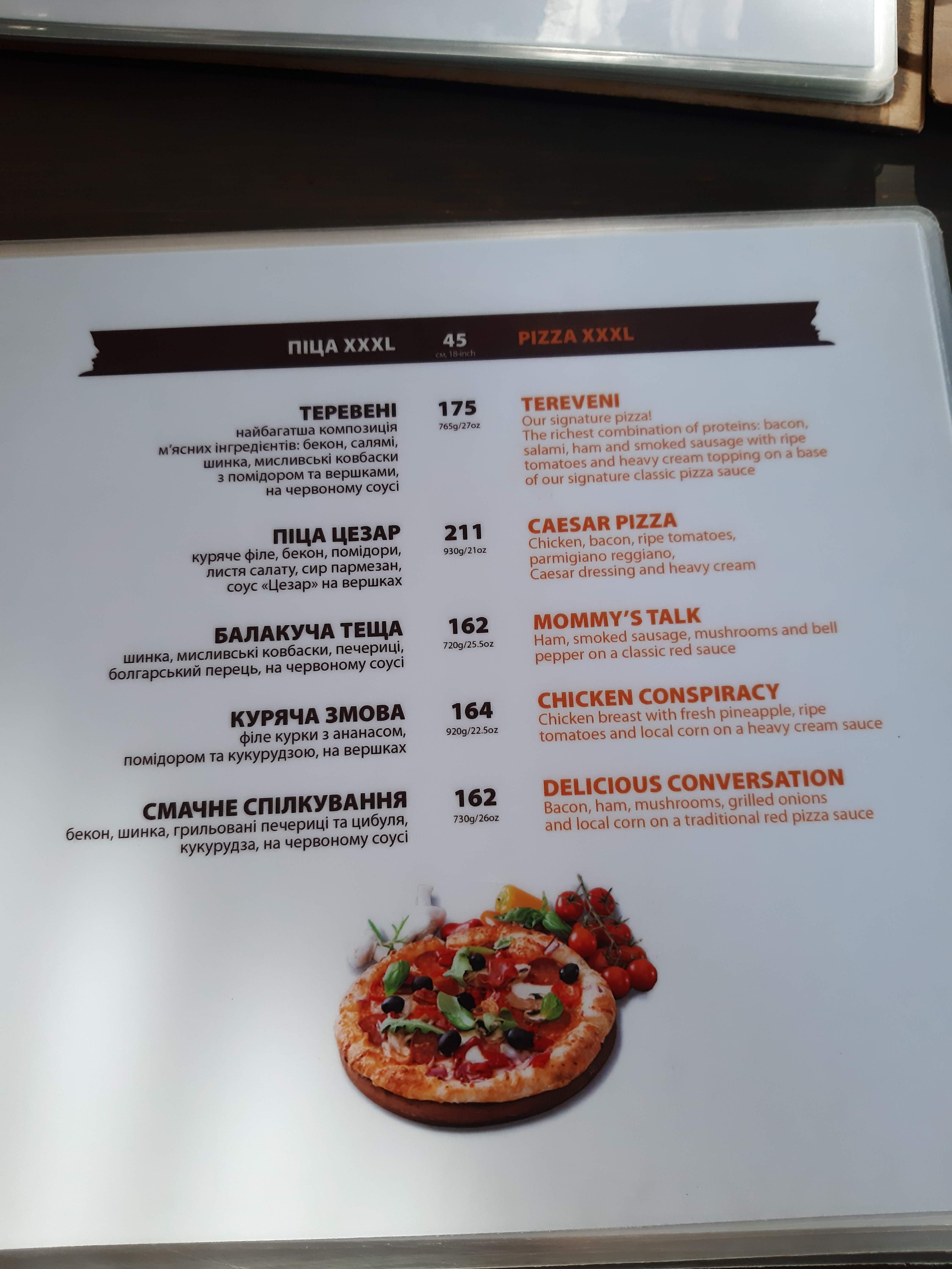 Tereveni menu 7