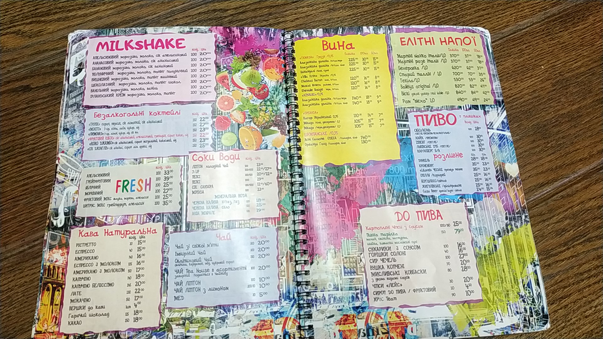 Metro menu 10
