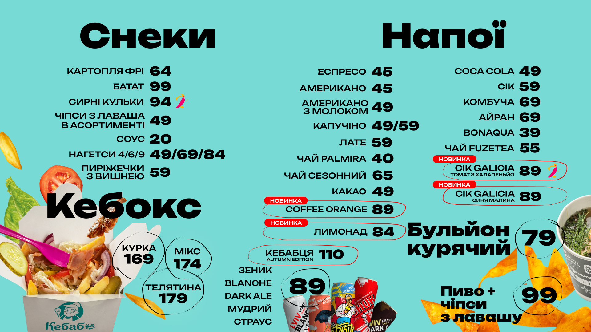 Kebabtsya menu 1