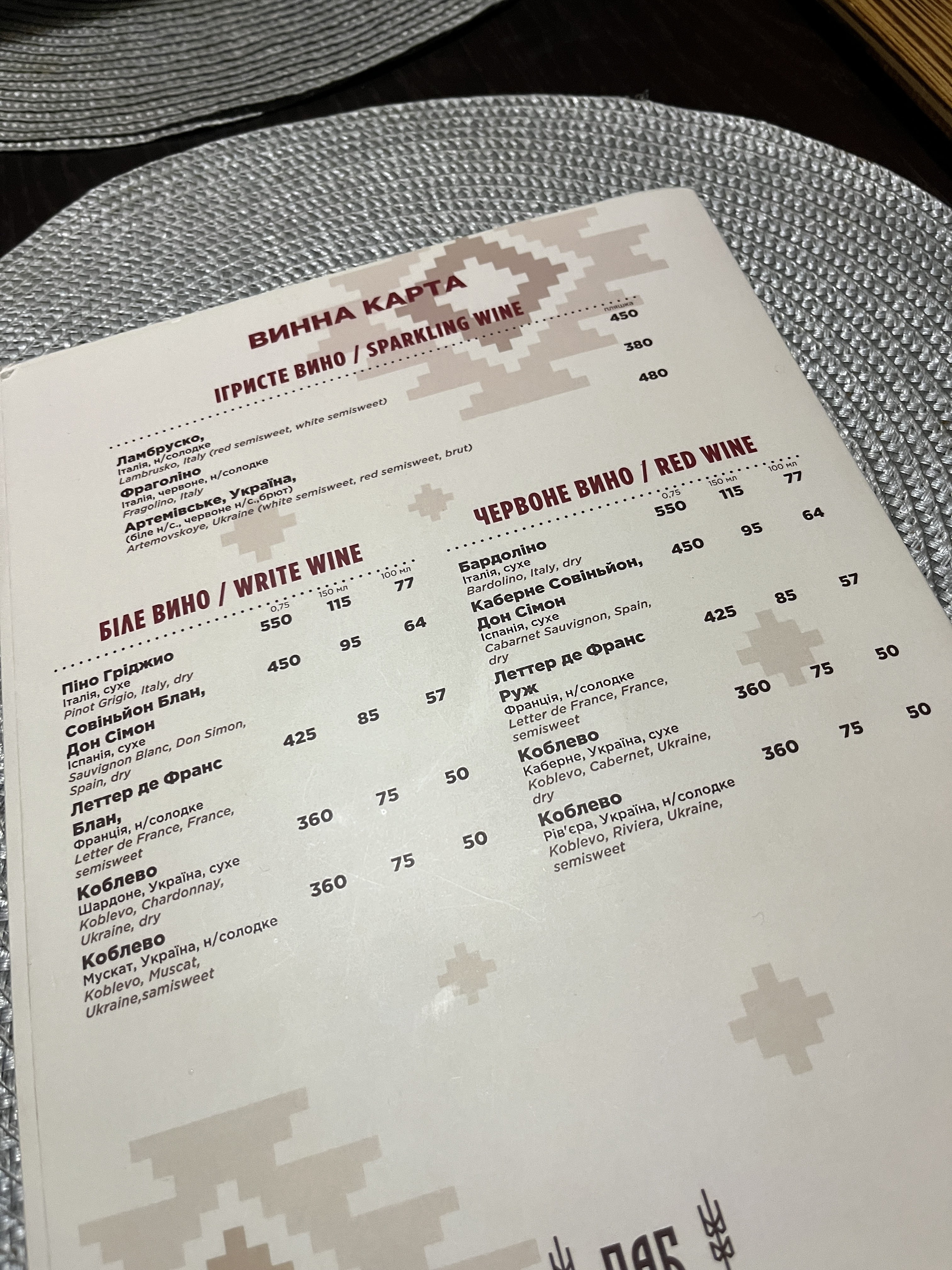 Pab My V Ukrayini menu 2