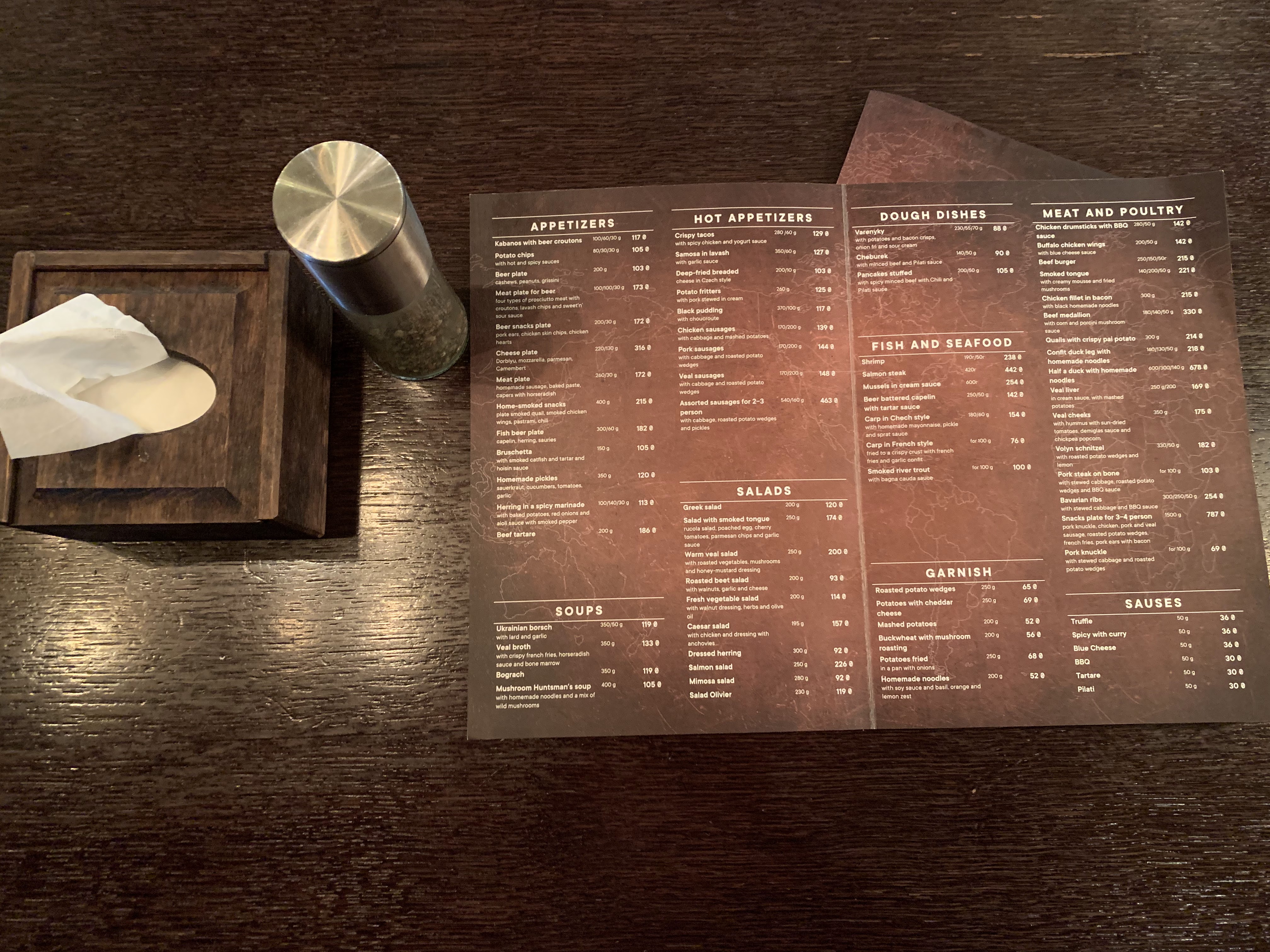 Try Slona menu 1