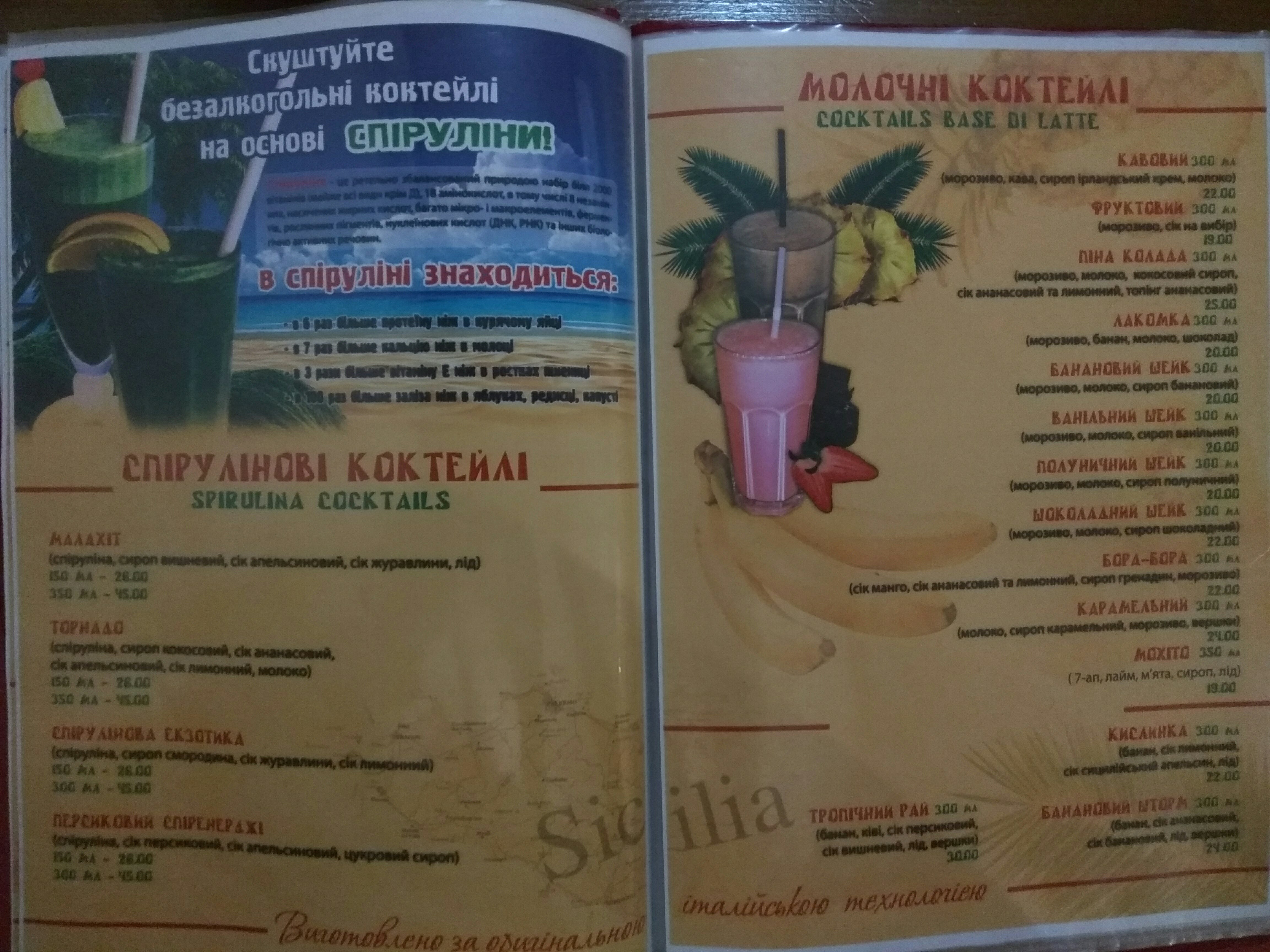 Sytsyliya menu 9