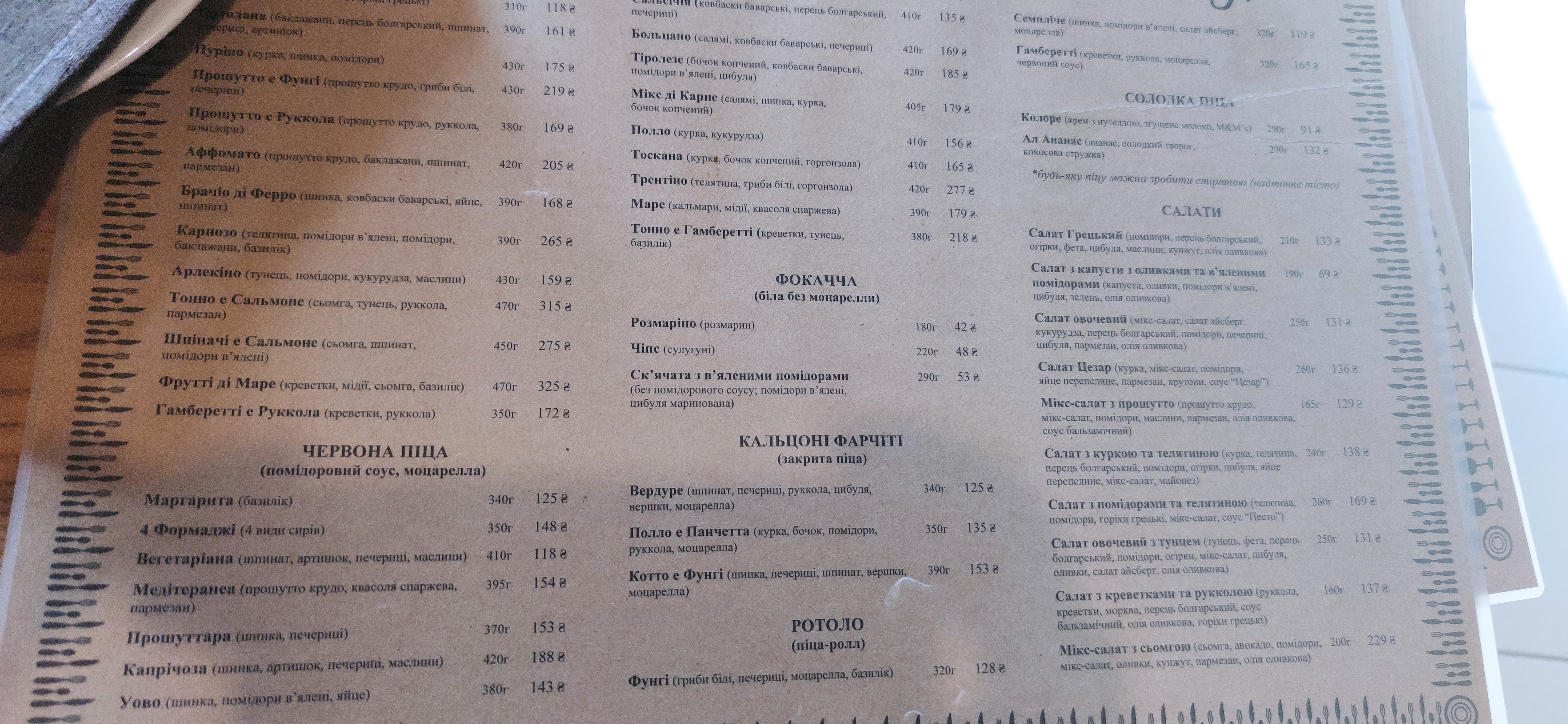 Na Hirtsi menu 2