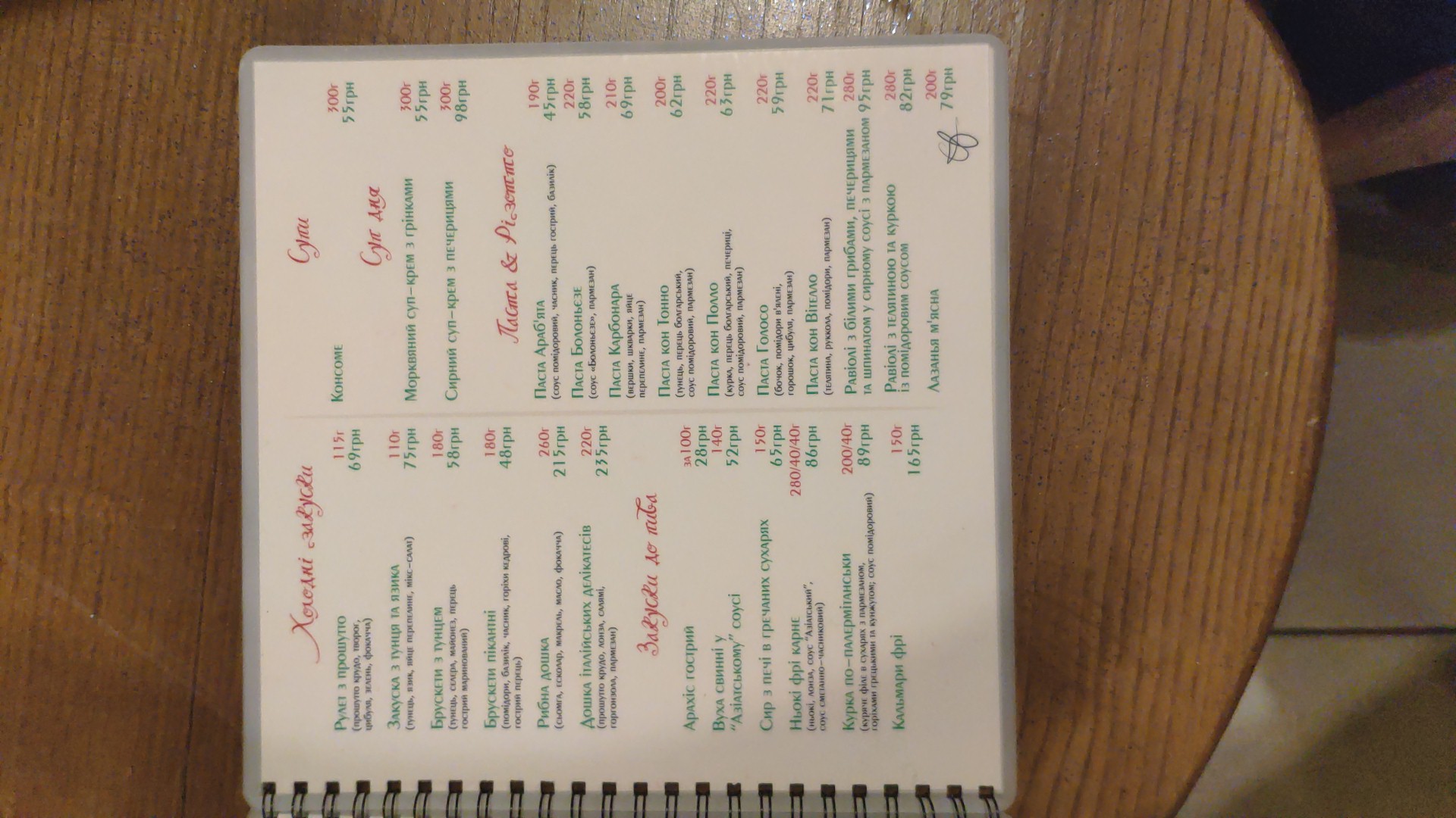 Na Hirtsi menu 7