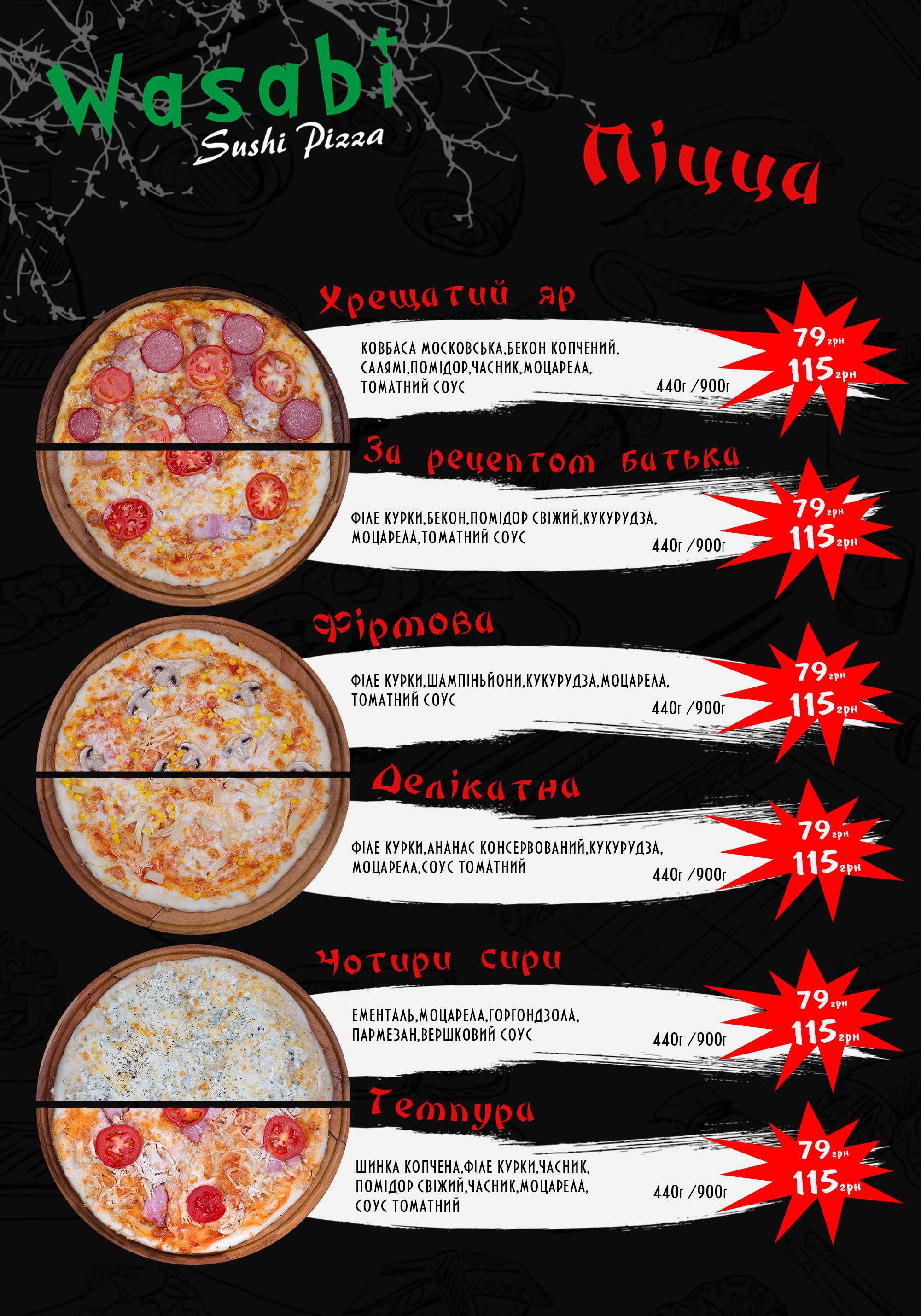 Beerloga menu 2