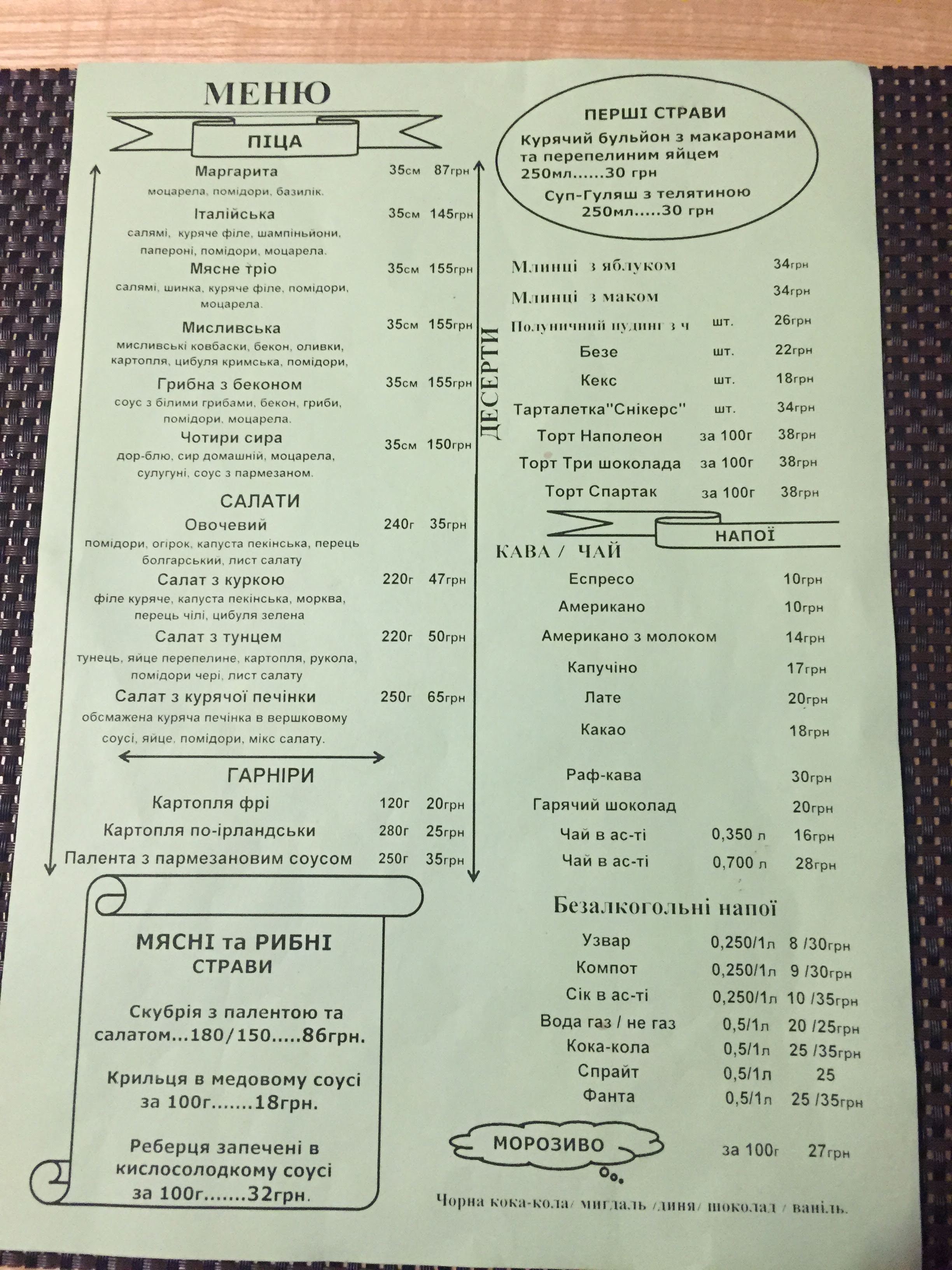 Rudyy Kit menu 1