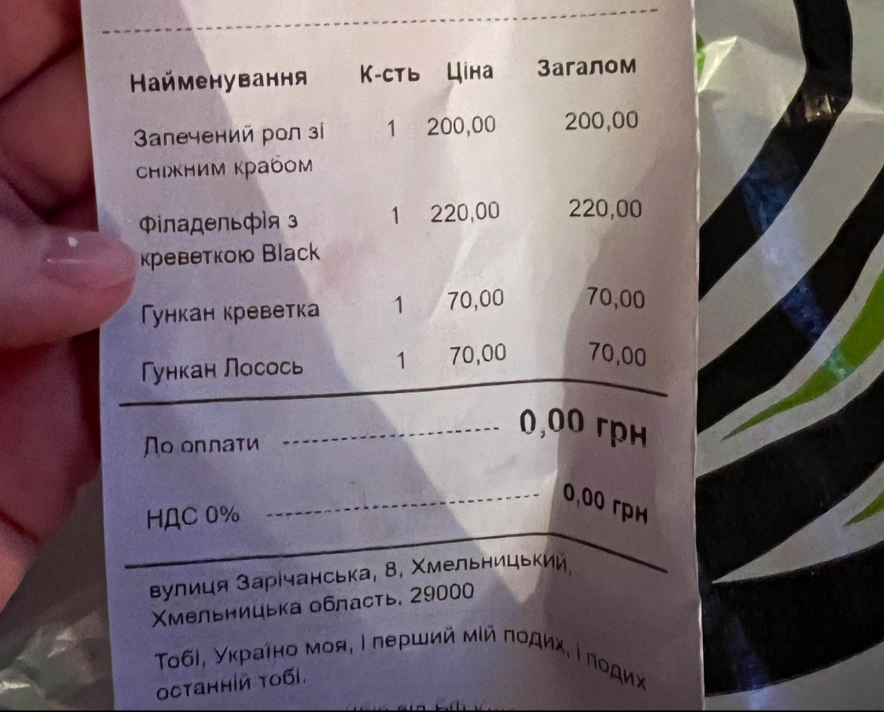 АВОКАДО суші-бар menu 1
