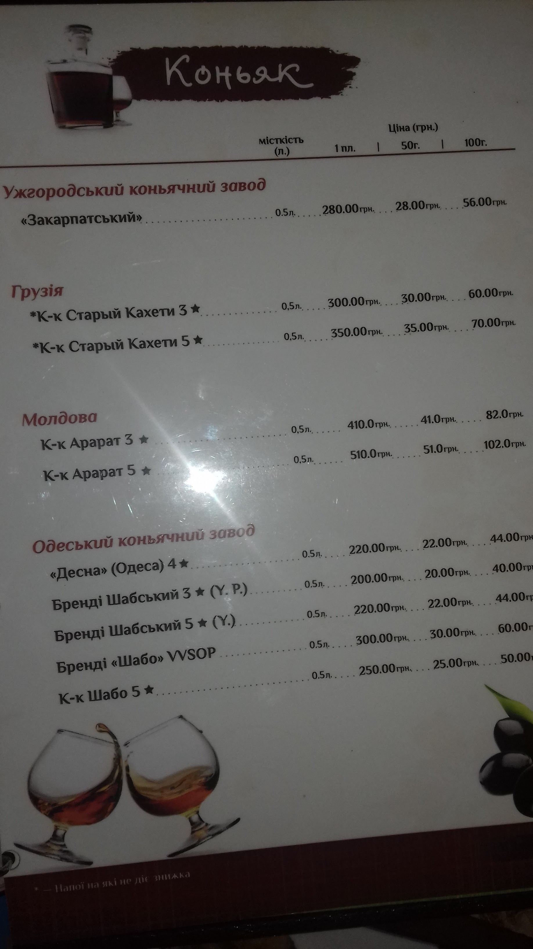 Kurochka menu 11