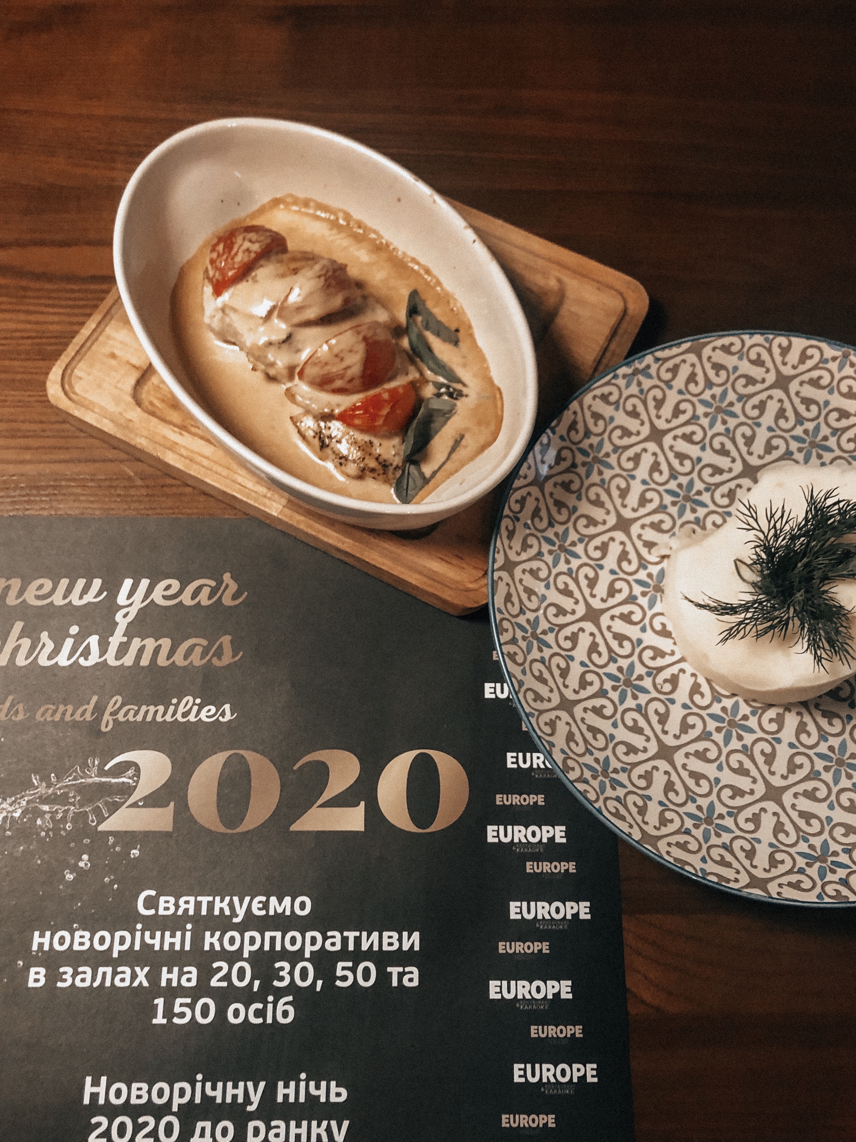 Europe menu 3