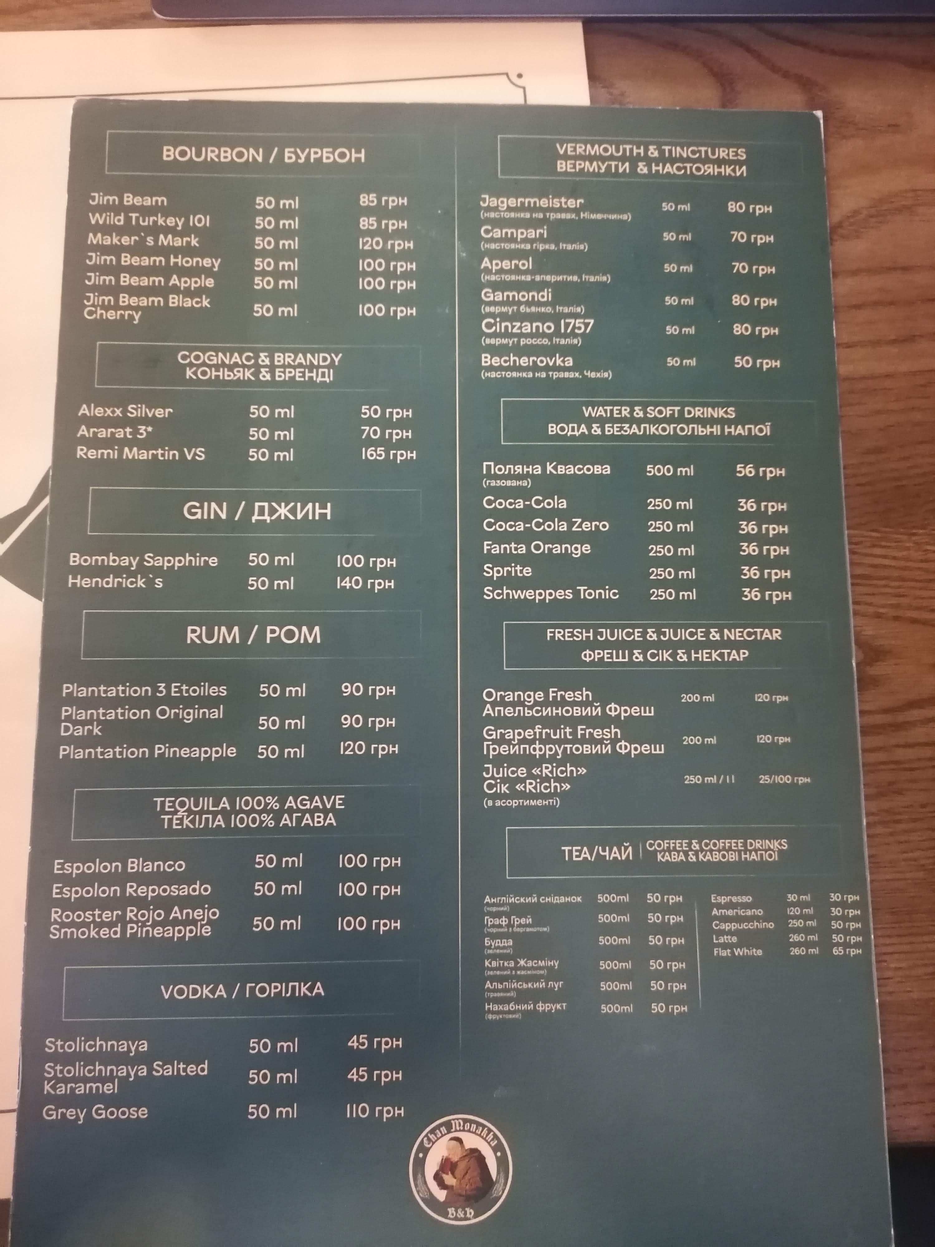 Chan Monakha menu 3