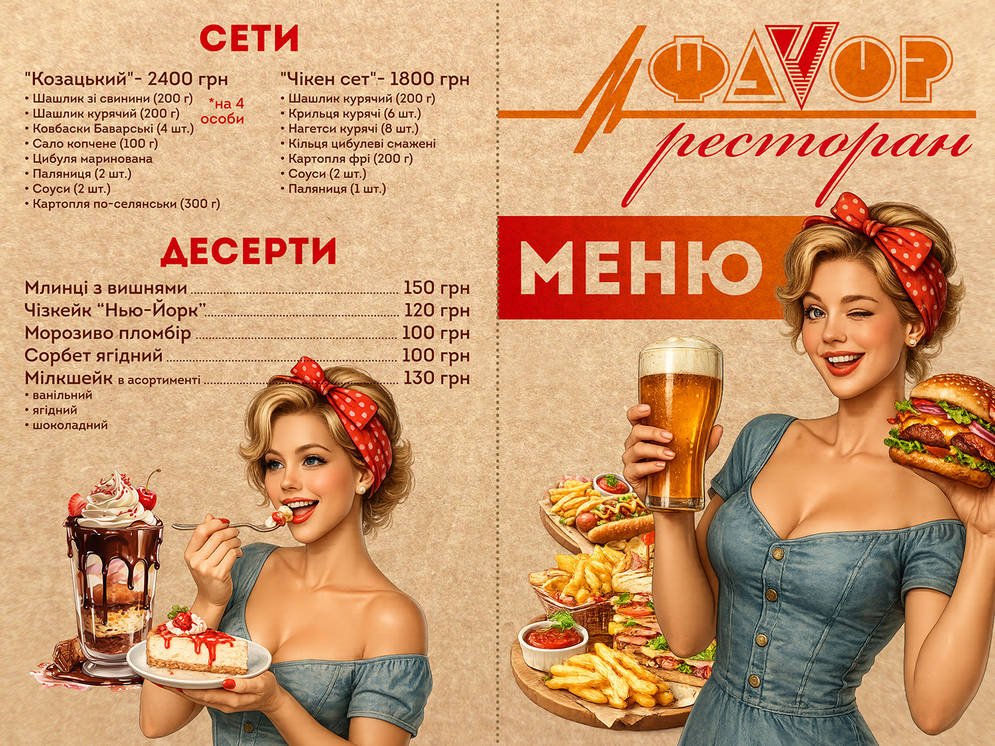 Restaurant Favor menu 9